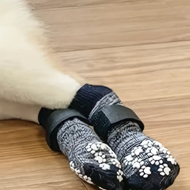 Waterproof Warm Ankle Socks for Medium Dogs